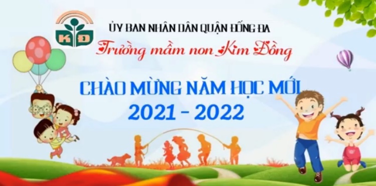 Trường mầm non Kim Đồng chào mừng năm học mới 2021-2022