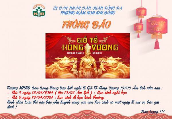 Mừng lễ Giỗ Tổ Hùng Vương