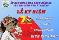 le ky niem 70 nam chien thang dien bien phu - truong mam non kim dong